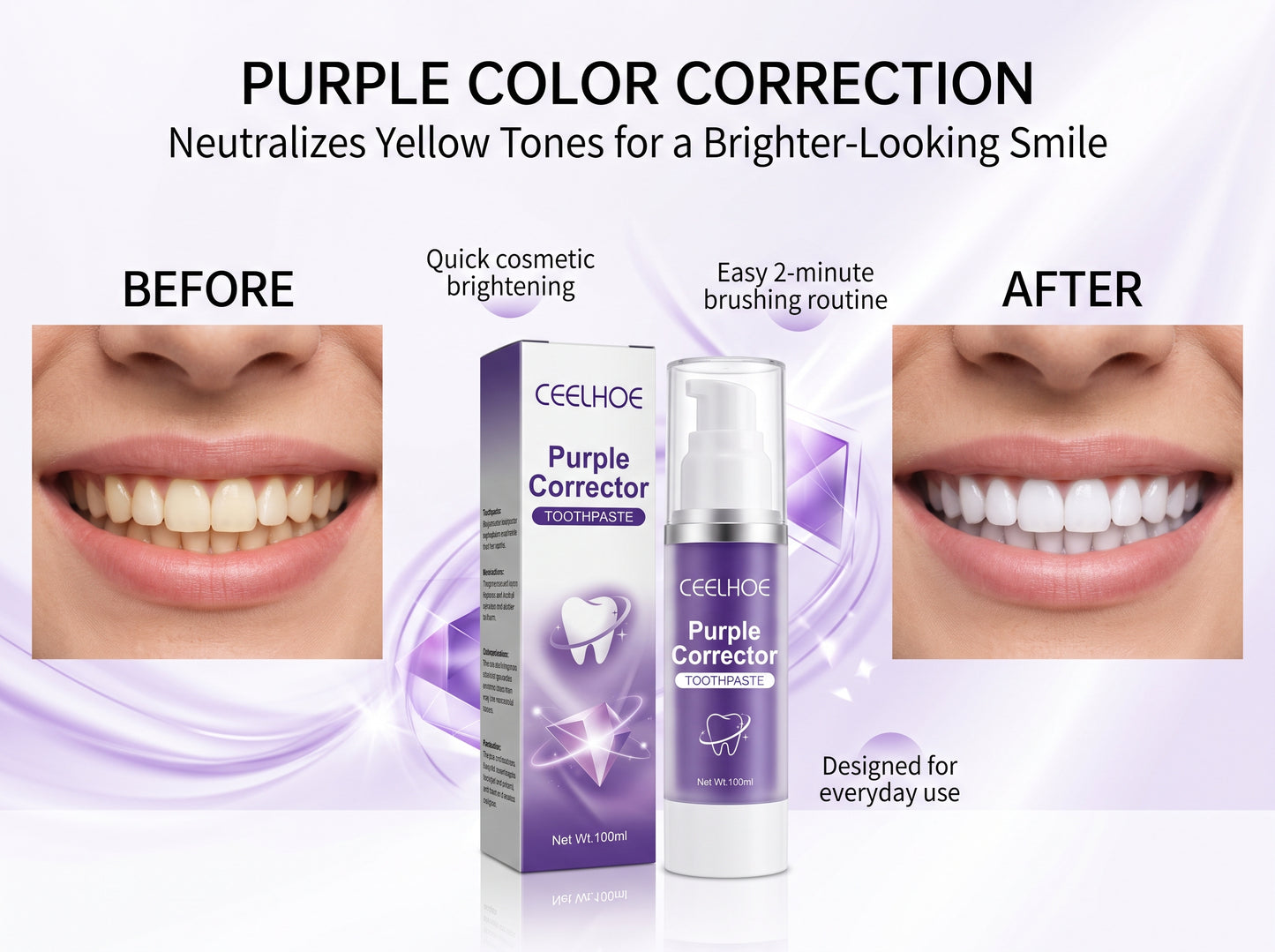 Purple Whitening Toothpaste