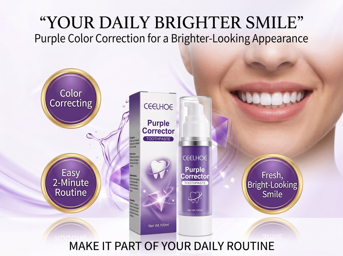 Purple Whitening Toothpaste