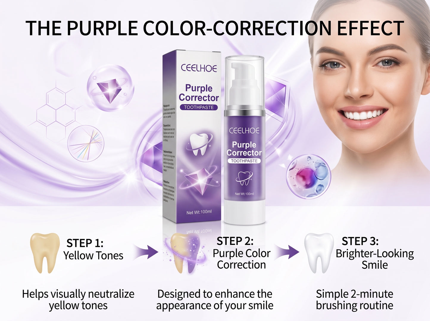 Purple Whitening Toothpaste