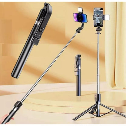 4 IN 1 Selfie Stick with  Bluetooth Remote