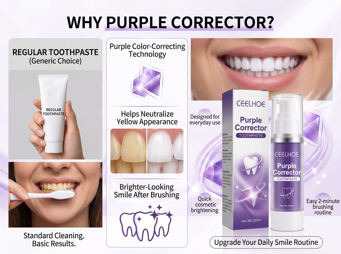 Purple Whitening Toothpaste